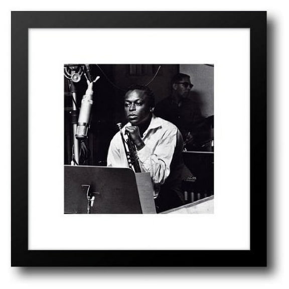 FrameToWall - Miles Davis - 'Kind'a Blue' 20x20 Framed Art Print