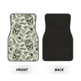 thumbnail image 2 of Fotbe Skull with Cash Juego de 4 Tapetes para Auto con Estampado – Alfombrillas de Goma Reforzada, Diseño Antideslizante, Protección para Todo el Año – Vehículos, Autos, Camionetas y SUVs, 2 of 7