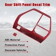 thumbnail image 4 of Red Interior Gear Shifter Panel Garnish Cover for 2019-2023 RAV4 Toyota, 4 of 6