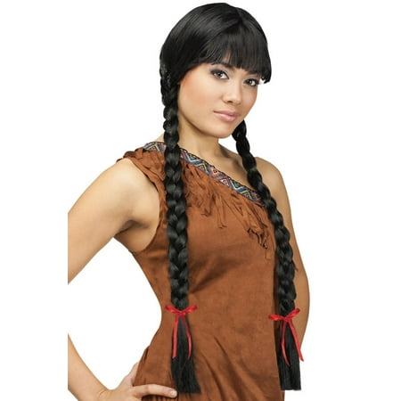 Braided Costume Wig - Classic Long Braids Costume Wig