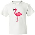 thumbnail image 3 of Inktastic Pink Flamingo Youth T-Shirt, 3 of 5