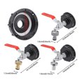 thumbnail image 3 of IBC adapter hose coupling 2-BRASS 2-BRASS, 3 of 5