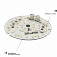 thumbnail image 3 of Module de Lumière de Plafond LED Certifié ETL 18W 120V avec Contrôle en Silicone, 3000K Blanc Chaud, Couverture Transparente Compatible avec Éclairage de Plafond Résidentiel Uniformément Distribué, Économe en Énergie, 3 of 5