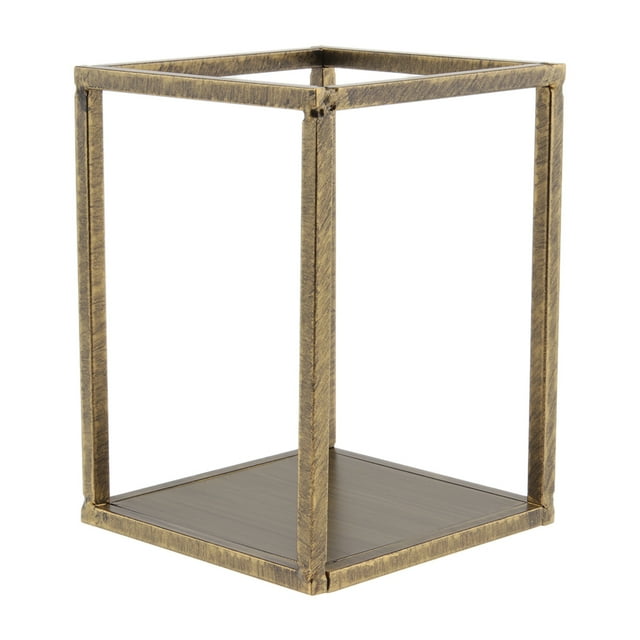 Soporte de exhibición de la torta rectangular Planta Flor Postre Postre Rack Retro Golden Short Sunnimix Soporte de exhibición de la torta rectangular