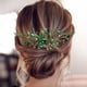 thumbnail image 2 of GOOHOCHY Peineta de cristal para novia, peineta de boda, tocado, accesorios para el cabello de novia, 2 of 7