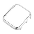 thumbnail image 7 of Compatible for Apple Watch Series 10 46mm Case [NO Screen Protector], Aluminum Alloy + Hard PC Bumper Case Protective Cover Frame Compatible for iWatch Series 10 46mm, Silver, 7 of 7