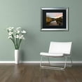 thumbnail image 3 of Trademark Fine Art "Rocky River Autumn Sunset" Canvas Art by Kurt Shaffer, Black Matte, Silver Frame, 3 of 4