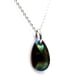 thumbnail image 1 of Collar Zvezda Leaves color Rainbow Dark plata .925 Zvezda ZCO-LEAV22-RADK, 1 of 4