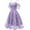 Black, variant on UTTOASFAY Womens Plus Size Dresses Women Lace off-the-Shoulder Sling Short Sleeves Dress Party Dress Cocktail Prom Ballgown Vintage Dress Purple 10(XL)
