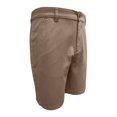 thumbnail image 3 of Bermuda George para Hombre, de Algodón Casual Lisa con Bolsillos Laterales Beige Talla 30, 3 of 4
