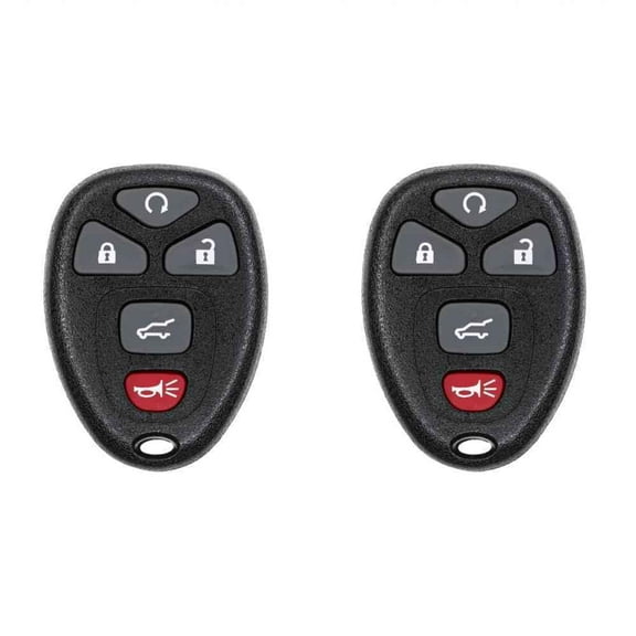 Car Key Fob Keyless Entry Remote for Cadillac Escalade 2011 FCC OUC60270 OUC60221 Part Number 22936101 15913415 20869053 22756459 22951059 Pack of 2