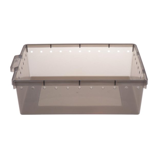 Anfibios Incubación de serpientes Alimentación Caja de cría Caja de cisterna - Grey_33x24x10cm Salvador Terrario de cría de reptiles