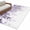 Purple, variant on Round Area Rug 4 Ft, Sage Green Eucalyptus Leaves Washable Non-Slip Circle Carpet for Living Room/Bedroom, Spring Botanical Floral Low-Profile Crawling Mats Collection Rugs for Indoor