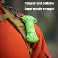 thumbnail image 4 of Yazoeia Corde Réfléchissante Paracordes Haute Résistance Lanière de Tente Équipement de Randonnée Camping Extérieur, 4 of 9