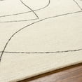 thumbnail image 4 of BoutiqueRugs Deniz Contemporary Area Rug - Off White, Taupe, Nickel - 18" x 18" Sample, 4 of 5