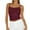 Wine #26, variant on WULMLEO Women's Sleeveless Adjustable Spaghetti Strap Tank Top Beige S