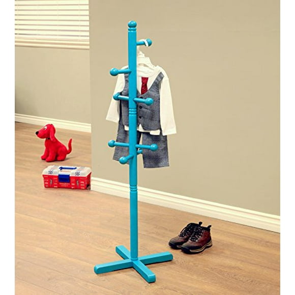 Frenchi Furniture RVBU101 Porte-Manteau, Bleu