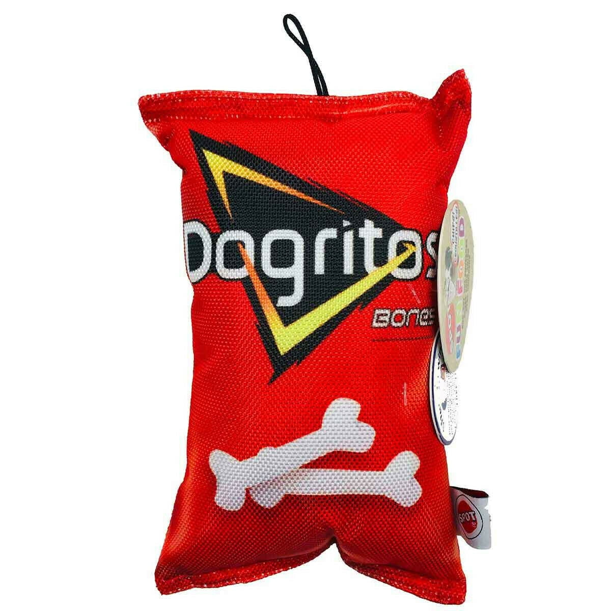 Dog Toys Funny Spoof Chip Bags Crinckle Paper Durable Tough Fabric
