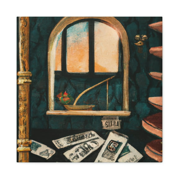 Movie Ticket Splendor - Canvas