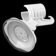 thumbnail image 5 of Unique Bargains Household Bathroom Plastic Suction Cup Adjustable Shower Head Holder White, 5 of 5