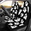 thumbnail image 2 of ZHANZZK Set of 2 Car Seat Covers Halloween Ghost Universal Auto Front Seats Protector Fits for Car,SUV Sedan,Truck, 2 of 3