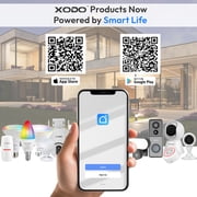 XODO 2-Pack Smart WiFi Light Bulb, Multi Color Changing LED, App Controlled