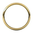 thumbnail image 2 of 18k Yellow Gold 2.5mm Half Round Band Ring Size 4.5 Ring for Women and Men - 2.3 Grams, 2 of 2