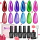 thumbnail image 1 of Set de esmaltes de uñas en gel Beetles Cat Eye Glitter, 6 colores, para mujer, 1 of 7