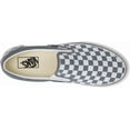 thumbnail image 3 of VANS U CLASSIC SLIP-ON UNISEX SNEAKERS - GREY - Theory Checkerboard Stormy Weather / Men 5 / Women 6.5 / Medium, 3 of 7