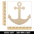 thumbnail image 2 of Ship Anchor Nautical Wood Shape Unfinished Piece Cutout Craft DIY Projects - 6.25 Inch Size - 1/4 Inch Thick, 2 of 7