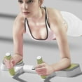 thumbnail image 3 of Xingzhi Flat Plank Support Trainer Multi-Function Exercise Bracket Push-up Training Plate Aids Portable Exerciser Fitness White, 3 of 5