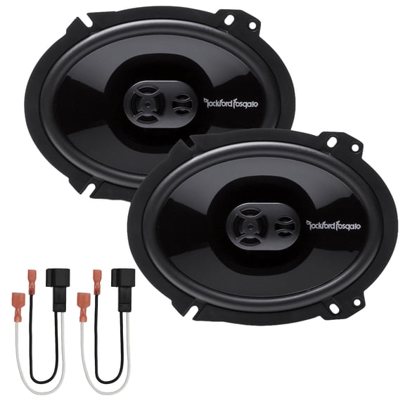 Rockford Punch 6x8 Ford F-150 1999-2014 1 Pair Speakers w/OEM Harness