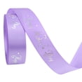 thumbnail image 2 of Mother's Day Ribbon, Glitter Mom Printed Ribbon, Satin Craft Ribbon, DIY Gift Wrapping Ribbon, Floral Bouquet Ribbon, Wreath Making Ribbon, Party Decor Ribbon for Mother's Day Gift Wrapping, 2 of 5