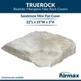 thumbnail image 2 of CrystalClear TrueRock Fake Fiberglass Flat Rock, Mini, Sandstone, 22 x 19 x 3, 2 of 5