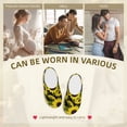 thumbnail image 7 of Lsque Sunflowers In Vintage Pattern Womens Comfort Cotton on Scuff With Memory Foam and Anti-skid Sole Slipper-37/38, 7 of 7