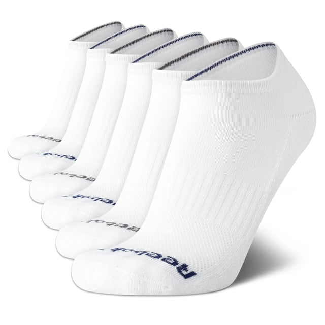 Calcetines Reebok de corte bajo para hombre, paquete de 6 cojines básicos, tallas 6-12,5