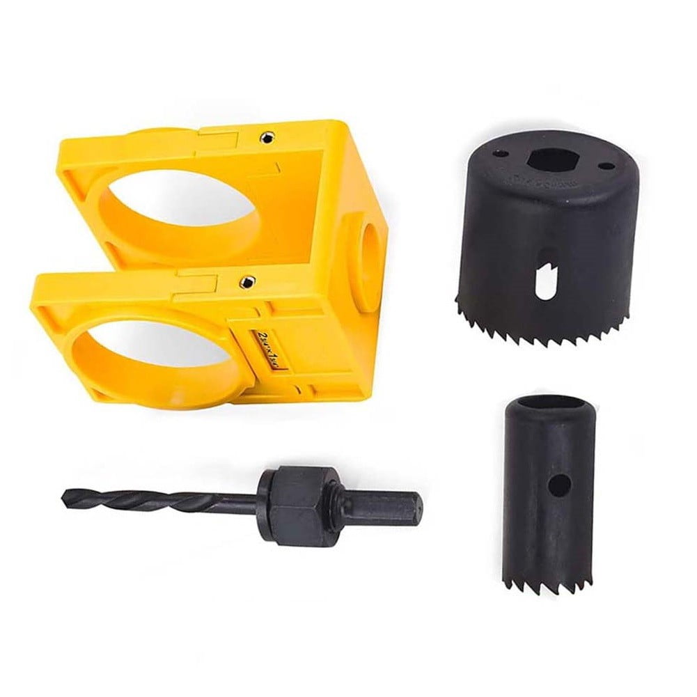 Door Lock Installation kit Carbon Steel Hole cutter for Wooden Doors drill bit