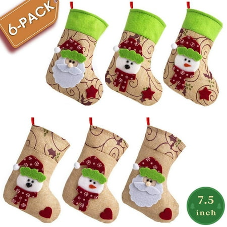 Rustic Snowman - 6 Pack 7.5
