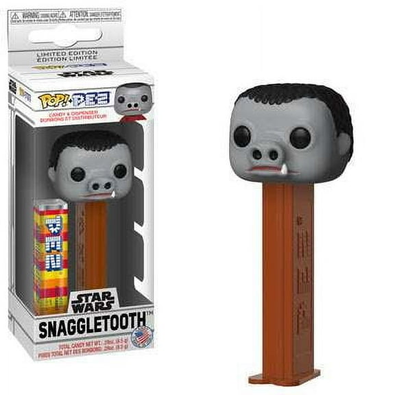 Star Wars Funko POP! PEZ Snaggletooth Candy Dispenser (Gray Face, Regular Version)