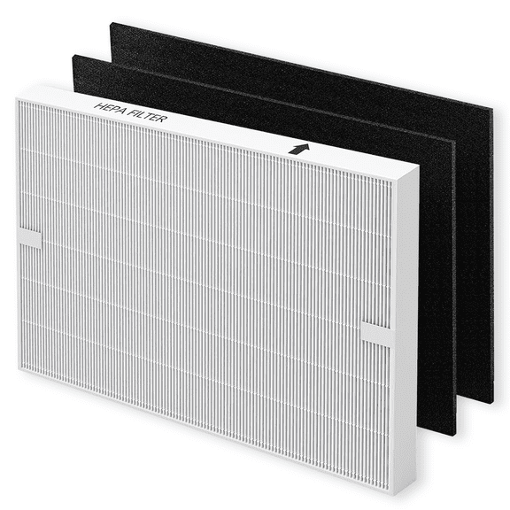 AP-1512HH Replacement Filter Compatible with Coway Airmega AP-1512HH, AP-1512HH-FP, AP-1518R, AP-1519P, and 200M Series Air Purifiers, 1 True HEPA and 2 Carbon Filters, Part # 3304899