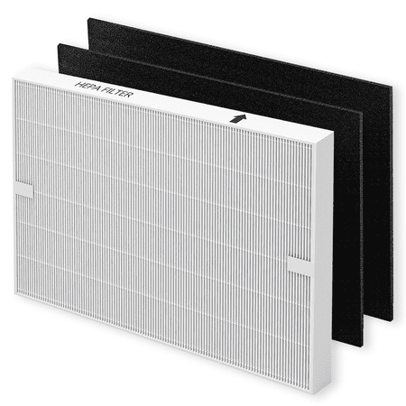 AP-1512HH Replacement Filter Compatible with Coway Airmega AP-1512HH, AP-1512HH-FP, AP-1518R, AP-1519P, and 200M Series Air Purifiers, 1 True HEPA and 2 Carbon Filters, Part # 3304899