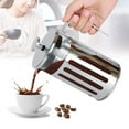 thumbnail image 1 of Cafetera de Prensa Francesa Calor de Acerado Acerado de Acuerno Acedillable 350 ml Con Filtro de Boquilla Fabricante de Té de Red Para La la Oficina en Casa, 1 of 7