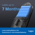 thumbnail image 4 of Cerradura de puerta Smart Wi-Fi Deadbolt Tapo DL100 IP54 resistente a la intemperie, 4 of 9