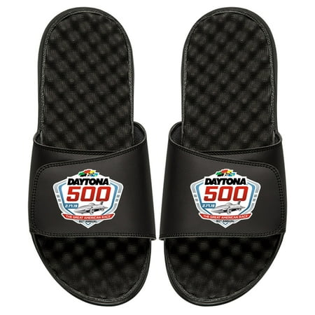 

Men s ISlide Black NASCAR 2019 Daytona 500 Color Logo Slide Sandals