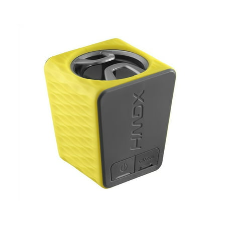 HMDX Burst Portable Rechargeable Speaker, HX-P130YL - (Best Portable Rechargeable Speakers For Ipod)