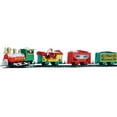thumbnail image 3 of Vogacara Juego de tren eléctrico de Navidad para niños, vías de ferrocarril, motor de locomotora de vapor, modelo de Papá Noel, juguetes educativos Videojuegos portátiles Vogacara FN000168-00B, 3 of 6