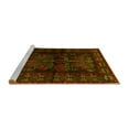 thumbnail image 2 of Ahgly Company Machine Washable Indoor Rectangle Persian Yellow Traditional Area Rugs, 4' x 6', 2 of 4