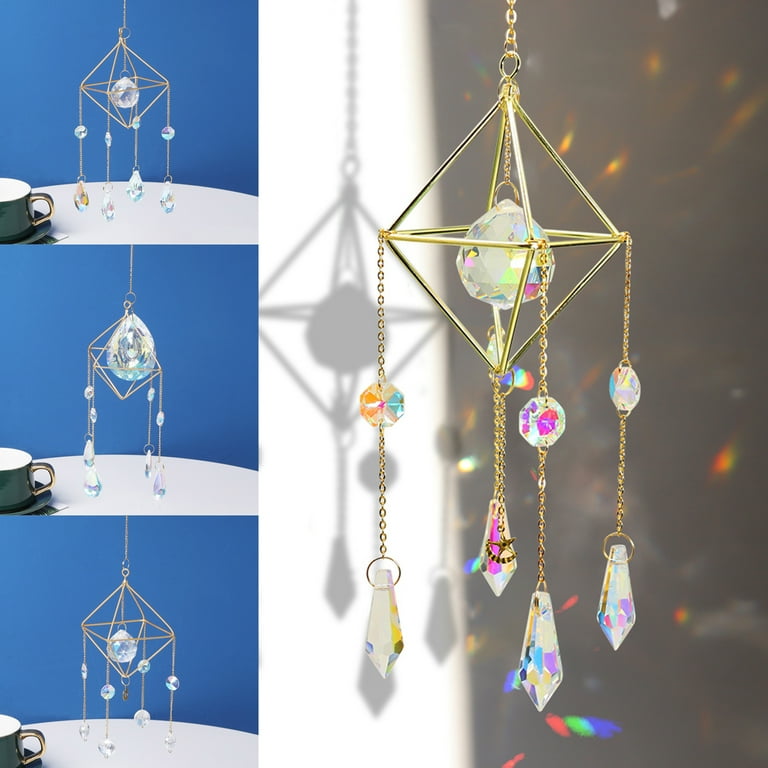 Hanging cheap faux crystals