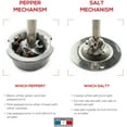 thumbnail image 4 of Peugeot Paris Chef u'Select 12-Inch Pepper Mill, Stainless Steel, 4 of 8