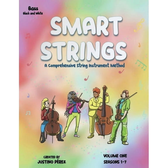 Smart Strings Smart Strings Volume One: Bass-Black and White, Book 8, (Paperback)